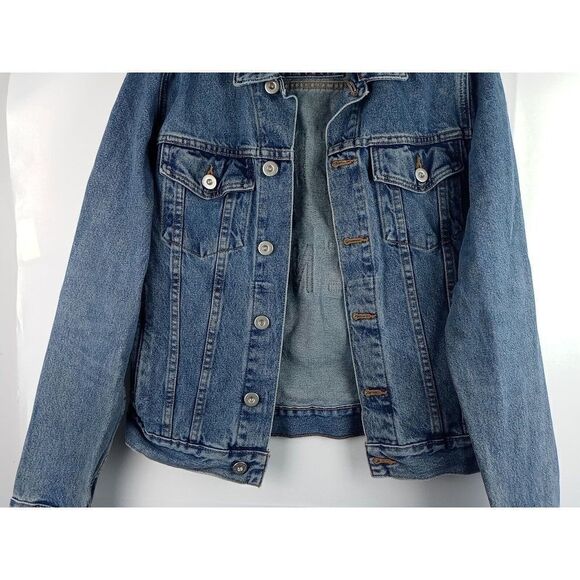 Tommy Hilfiger  Graffiti Logo Denim Jean Vintage Jacket Mens Sz Small Rare 90s. - Picture 14 of 16